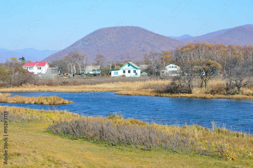 Obraz premium Приморский край, Лазовский район, пгт Преображение