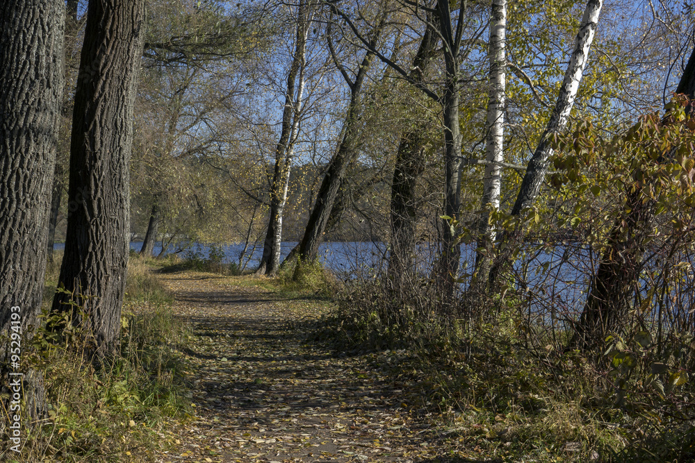 Fototapeta premium Усадьба Архангельское. Терраса возле дворца.
