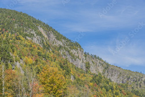 Sunshine and autumn colors at Moss Cliff.   © spectrumx86