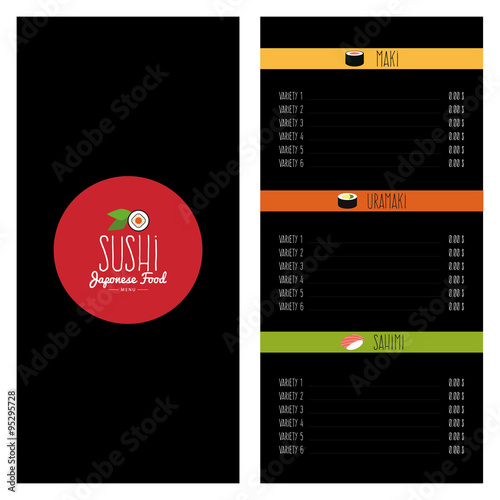 Sweet Suchi Menu