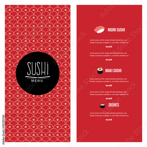 Sweet Suchi Menu