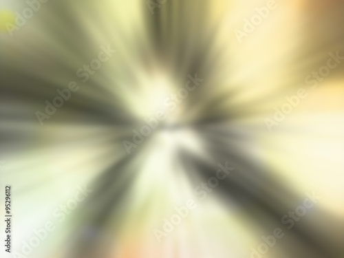 Radial abstract black and yellow background