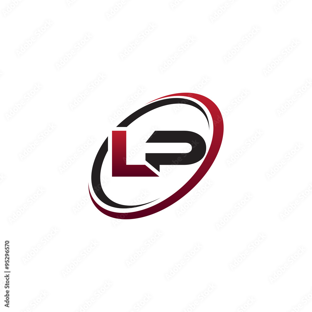Modern Initial Logo Circle LP Modern Initial Logo Circle LP