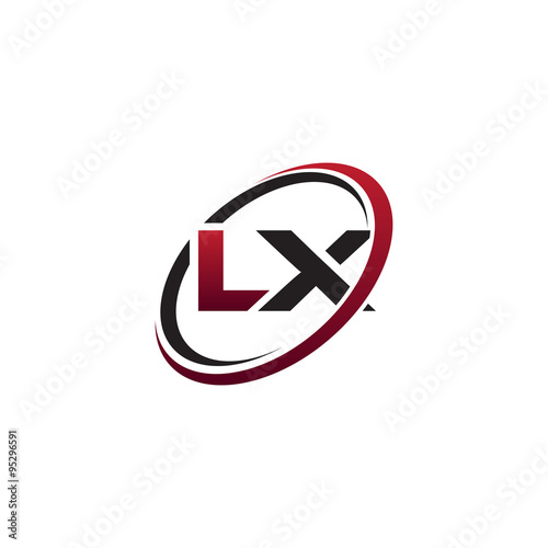 Free Download Modern Initial Logo Circle LX - GFXLoad
