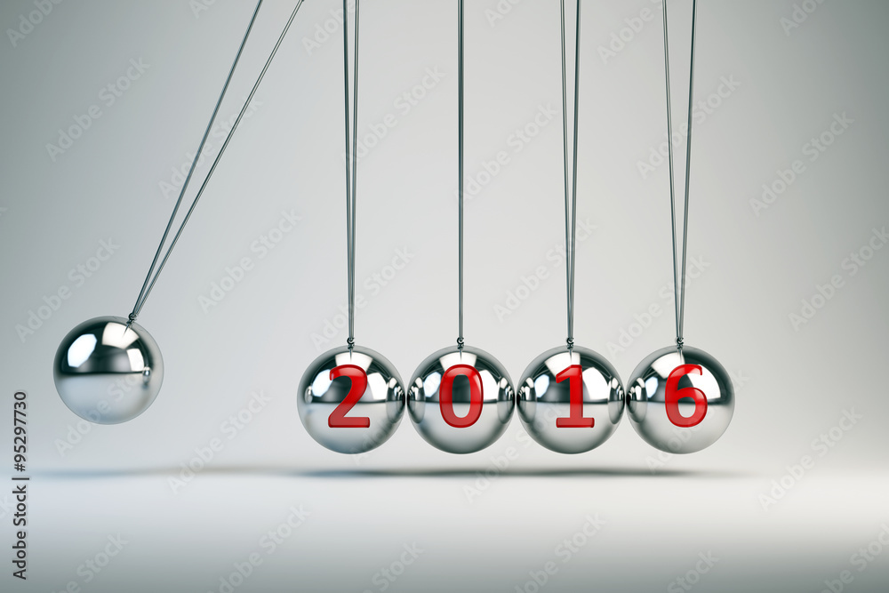 New Year 2016 - Balancing Balls Newton's Cradle New Year 2016 - Balancing Balls Newton's Cradle