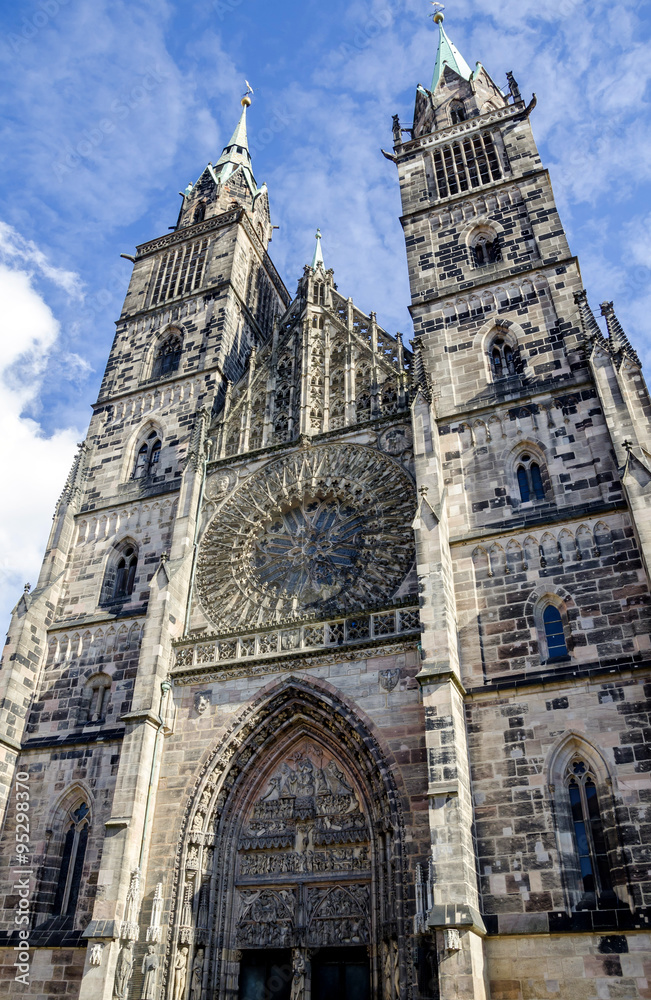 Fototapeta premium St. Lorenz, Nuremberg 