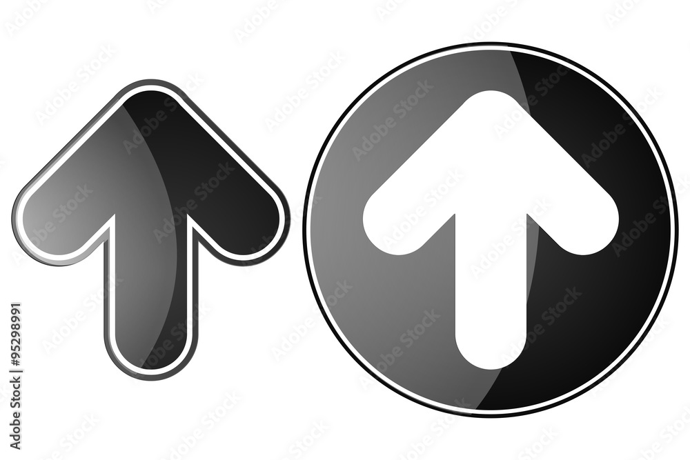 Arrows. Black web icon and button. Arrows. Black web icon and button.
