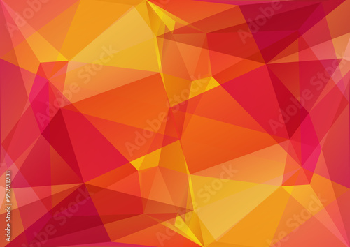 bright pink polygonal background