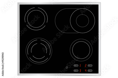 Electrical hob, household appliances