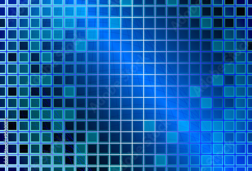 Abstract background with glass squares