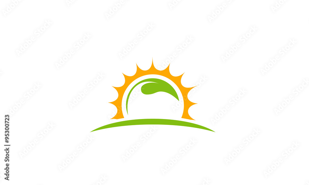 Nature, Landscape Design and Green Business logo