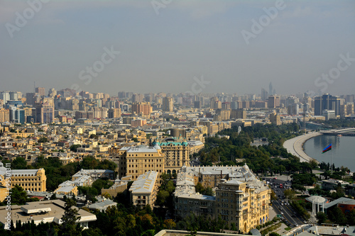 The city, Baku, Azerbaijan