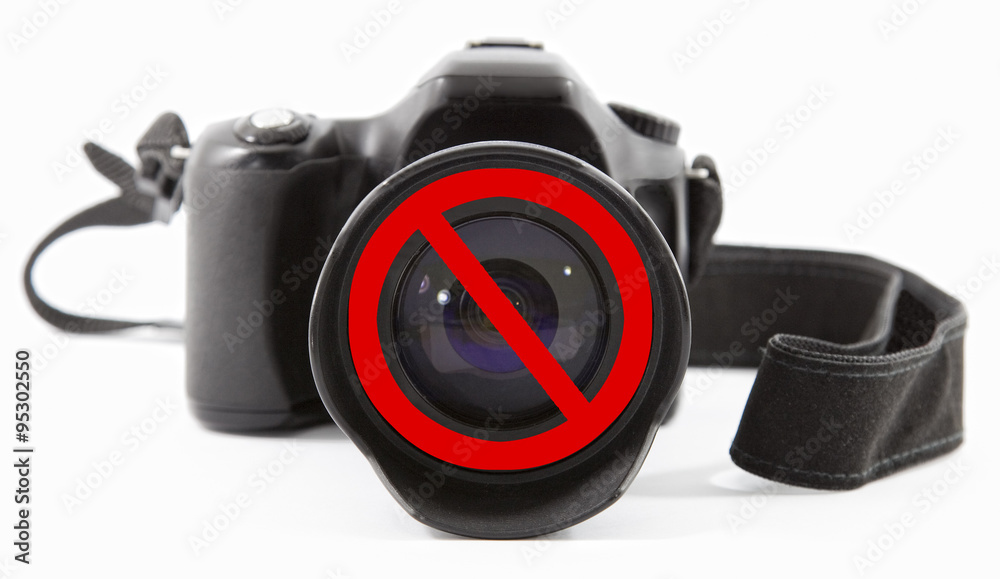 Obraz premium No photography allowed