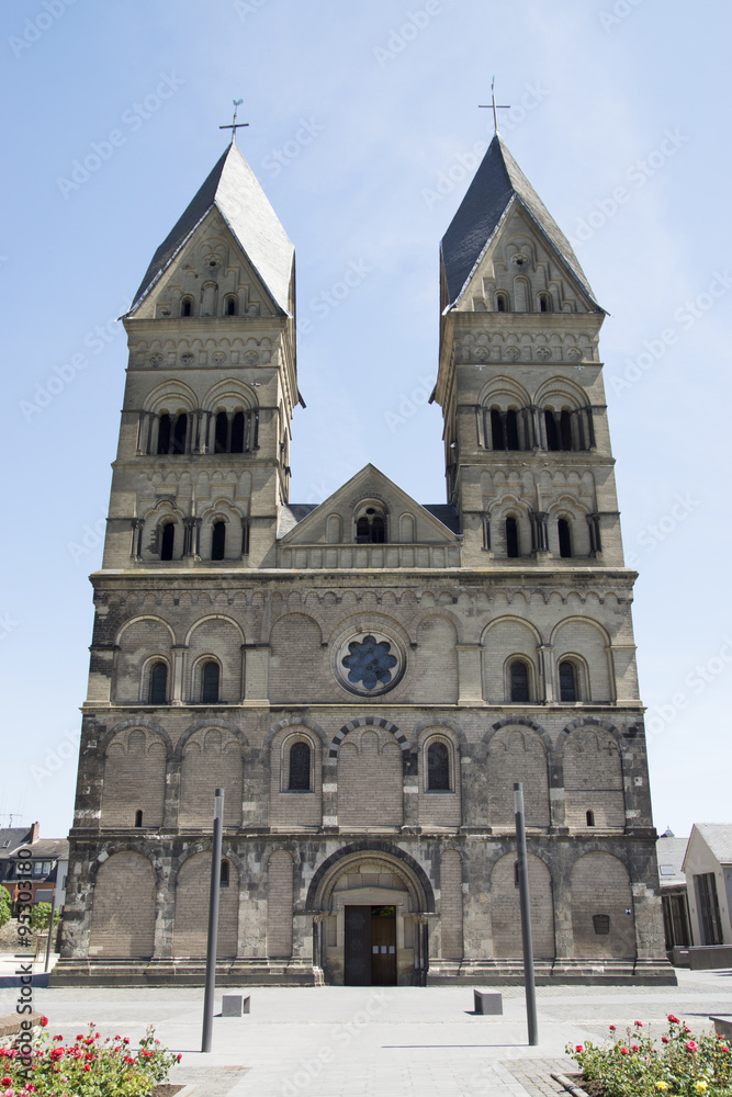 Kirche Maria Himmelfahrt in Andernach am Rhein, Deutschland