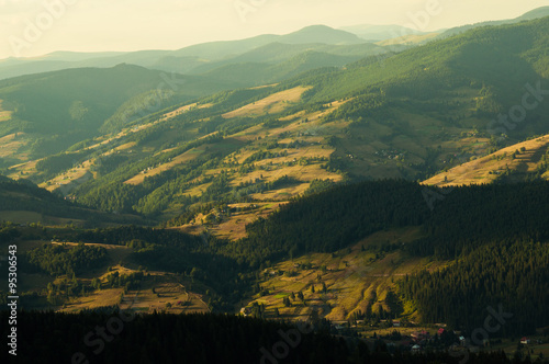 Landscape view in Apuseni mountains
 photo