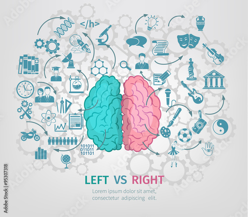 Human Brain Concept