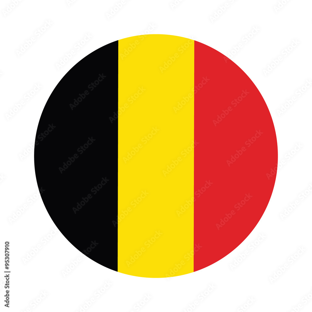 Fototapeta premium Belgium flag