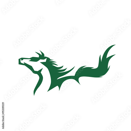 horse ranch vector image