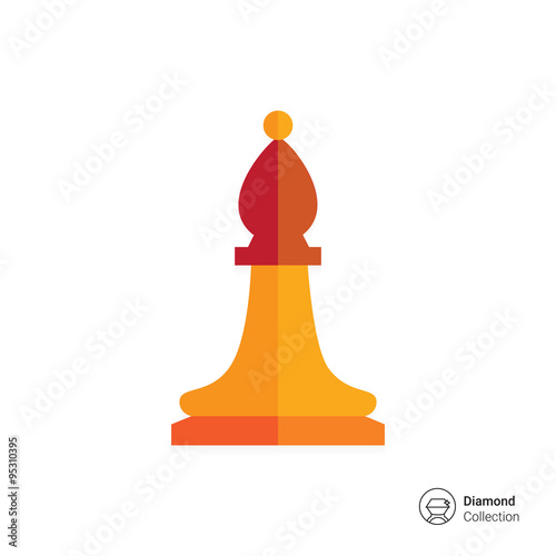 Chess bishop icon
