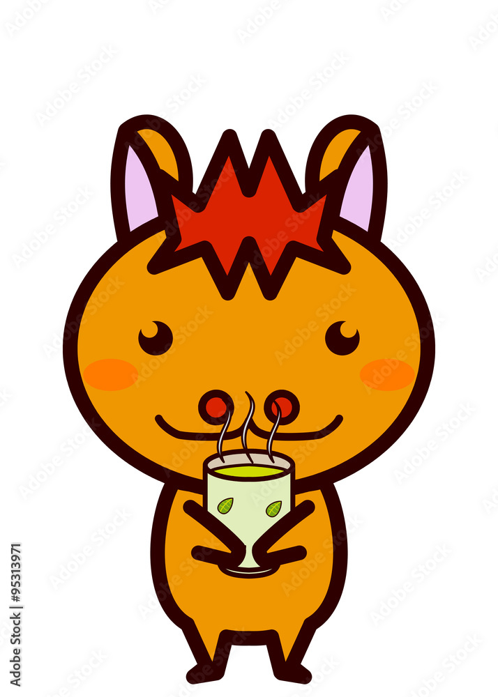 ティータイムの動物シリーズ