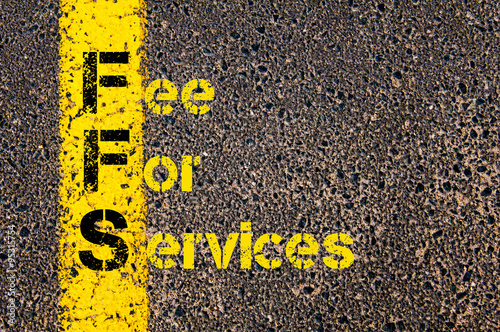 Business Acronym FFS as Fee For Services