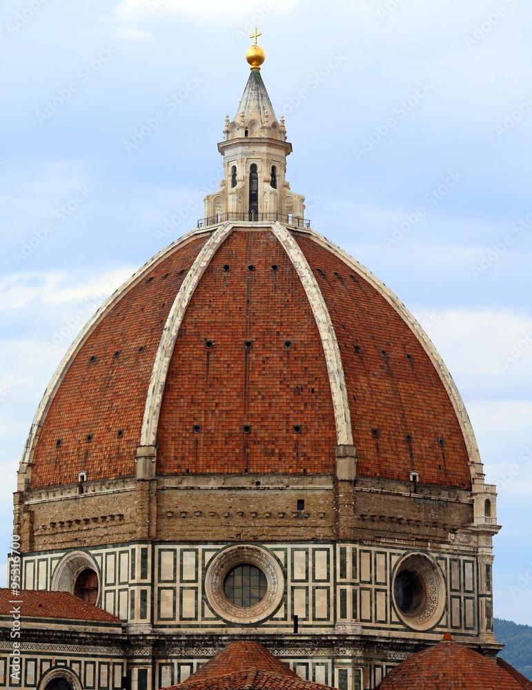 dome of the Cathedral in Florence Italy