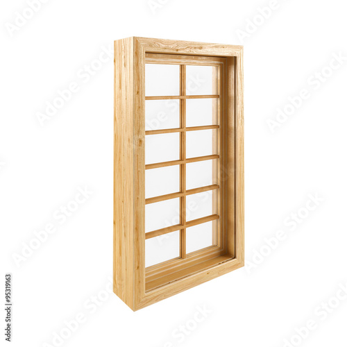 wooden window frame