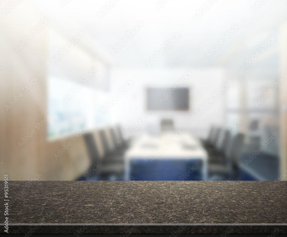 Table Top And Blur Office of Background Table Top And Blur Office of Background