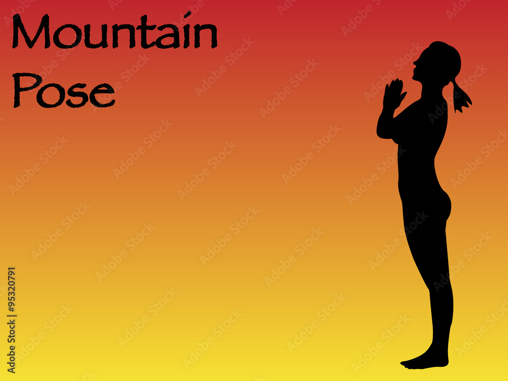 Yoga Woman Mountain Pose