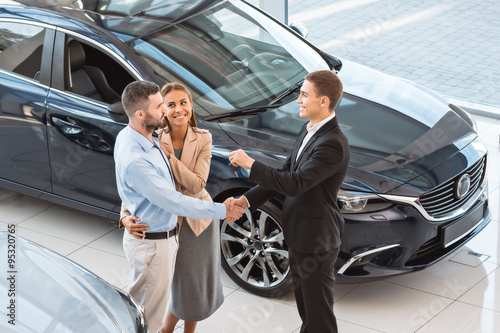 Creative concept for car rental