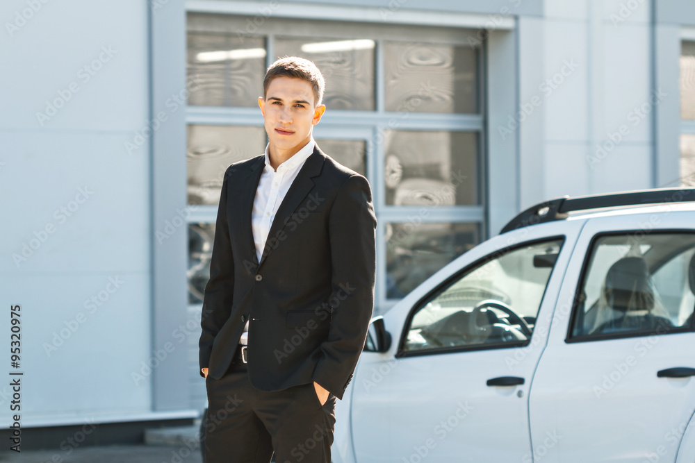 Creative concept for car rental Creative concept for car rental