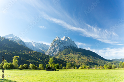 Alps Panorama from Grainau village photo