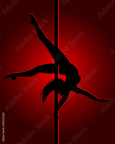 Flexible dancing girl