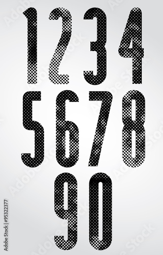Black and white dotty graph...