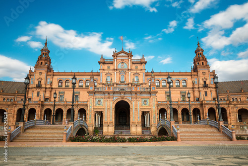 Plaza de Espana in Seville, Andalusia © Andrés García