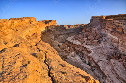 Tamerza canyon  Star Wars  Sahara desert  Tunisia  Africa