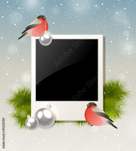 Bullfinch and photo