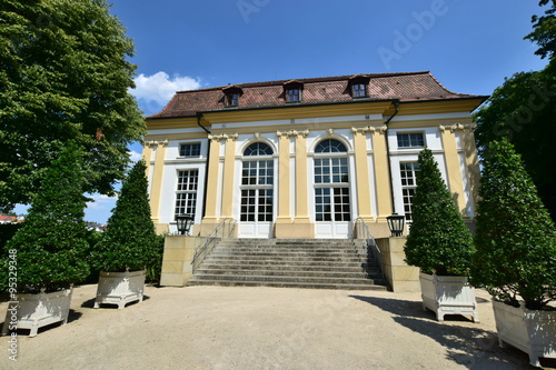 Historic conservatory (Orangerie) in the town of Ansbach, near Nuremberg, Nürnberg, Germany © photo20ast