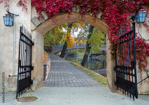 The fairyland in autumn, Europe  photo