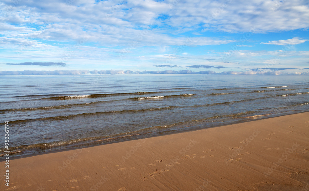Baltic sea landscape.