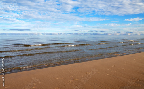 Baltic sea landscape.