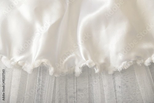 white sewing background photo