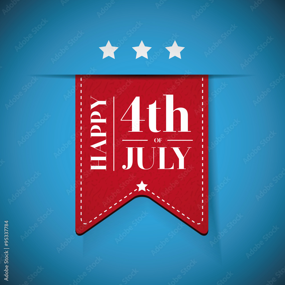 Fototapeta premium Independence day - Fourth of July