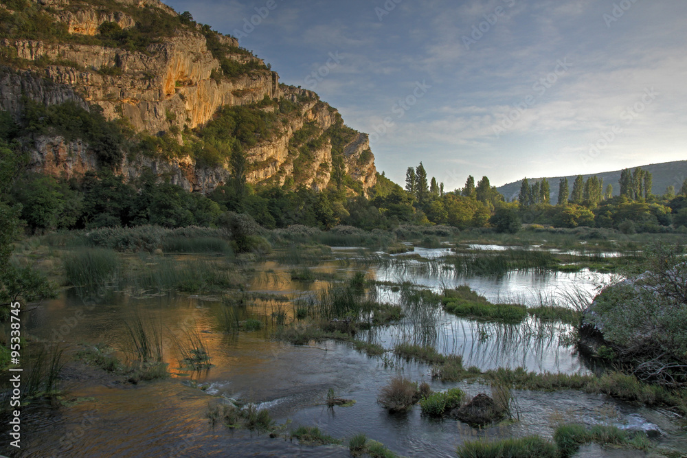 Im Krkaer Nationalpark in Kroatien