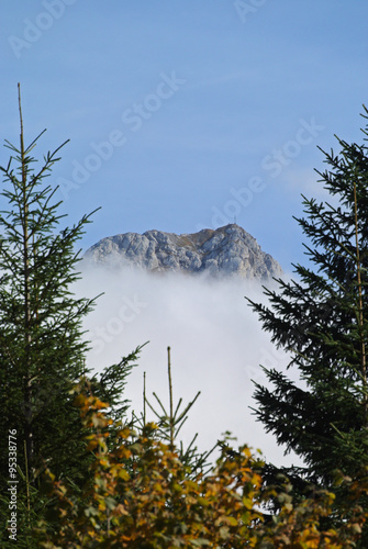 Krinnenspitze im Tannheimer Tal. photo