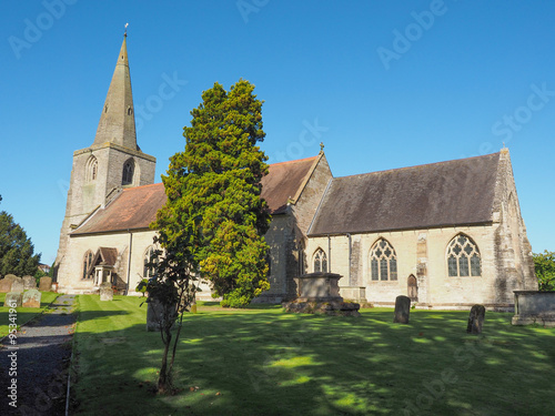 Photography St Mary Magdalene church in Tanworth in Arden