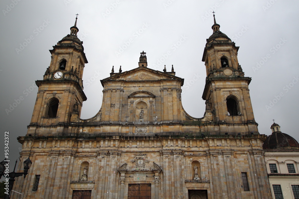 Кафедральный собор на площади Боливара,г. Богота.