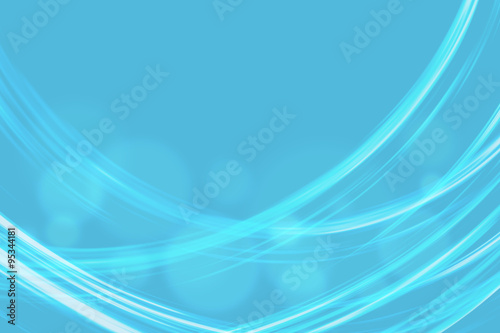Blue abstract wavy background