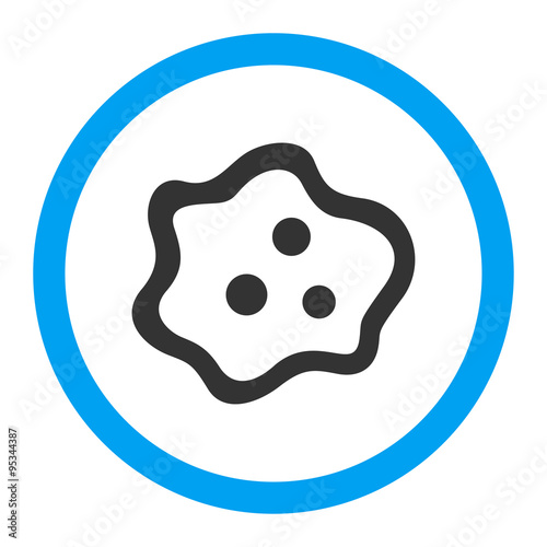 Amoeba Rounded Vector Icon