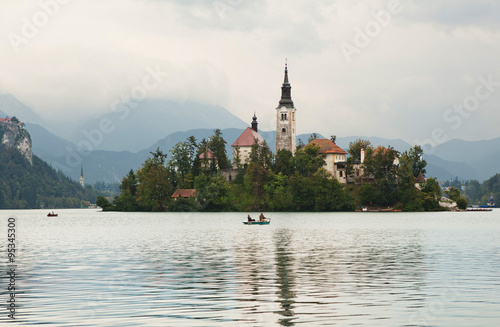 The Bled lake, Slovenia.